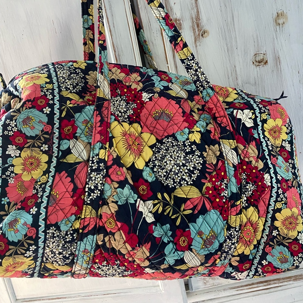 COPY - Vera Bradley floral print 22 long x 11 deep x 11 wide